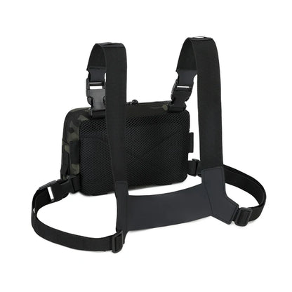 Sac tactique compact à porter sur la poitrine – Unisex, avec multiples poches pour un rangement sécurisé des équipements, accessoires et essentiels - BLACKBEARD OUTDOOR INDUSTRIES