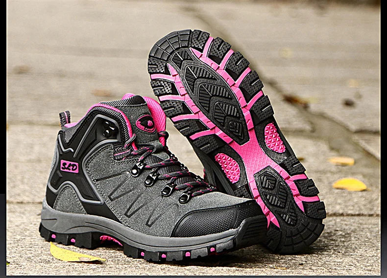 Bottes de Randonnée & de Travail Femme – Antidérapantes & Confortables – Style Neige – Modèle 2023 - BLACKBEARD OUTDOOR INDUSTRIES