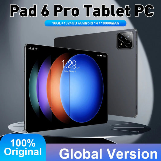 Original Pad 6 Pro — Tablette Android 14, Snapdragon 8 Gen2, 10.1" Full HD 120Hz Ma boutique
