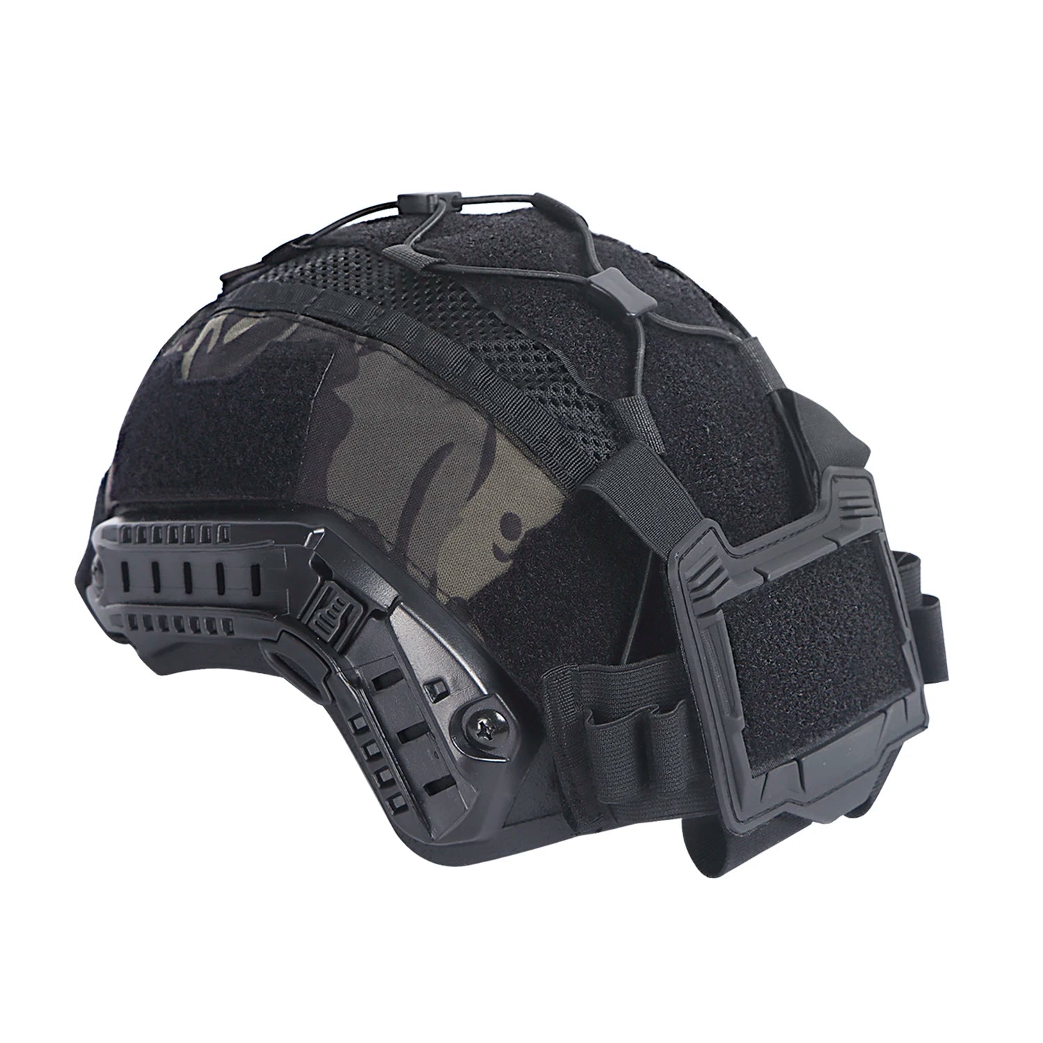 Ensemble Housse de Casque Tactique pour Casque Maritime avec Poche Batterie NVG et Housse Hybride en Maille pour Casques Bump & Balistiques - BLACKBEARD OUTDOOR INDUSTRIES
