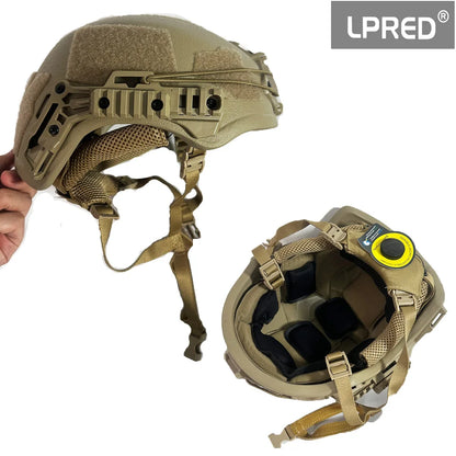 Casque Balistique LPRED Exfil Haute Découpe NIJ IIIA – Système BOA CAM FIT EPIC Liner - BLACKBEARD OUTDOOR INDUSTRIES