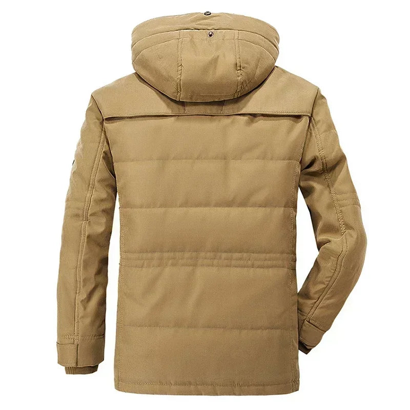 Parka Homme Hiver – Longue, Épaissie, Élégante et Ultra Chaude – Jusqu’à -30°C – Taille jusqu’au 7XL - BLACKBEARD OUTDOOR INDUSTRIES