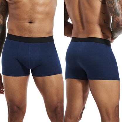 Pack de 6 Boxers Noirs pour Hommes - Sous-vêtements Doux et Respirants BLACKBEARD OUTDOOR INDUSTRIES