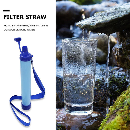 Paille Filtrante Portable Outdoor – Purificateur d’Eau pour Camping, Randonnée et Urgences - BLACKBEARD OUTDOOR INDUSTRIES