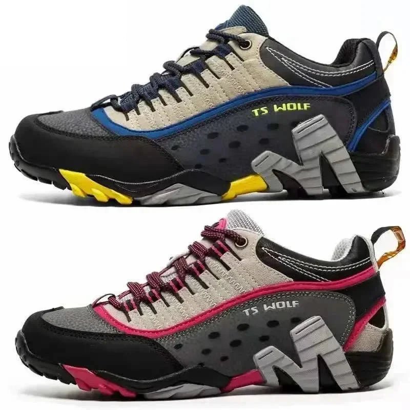 Chaussures de Randonnée Imperméables – Trekking Outdoor Unisexe | Printemps & Mi-saison | Cuir Véritable - BLACKBEARD OUTDOOR INDUSTRIES