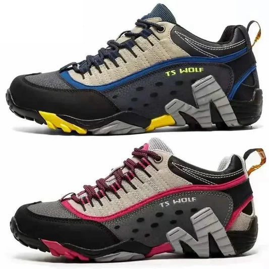 Chaussures de Randonnée Imperméables – Trekking Outdoor Unisexe | Printemps & Mi-saison | Cuir Véritable - BLACKBEARD OUTDOOR INDUSTRIES