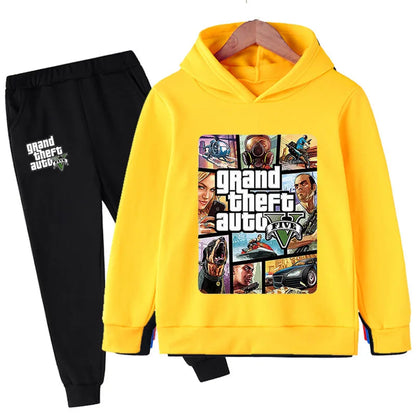 ensemble de jogging pour enfant imprimé GTA 5 Ma boutique