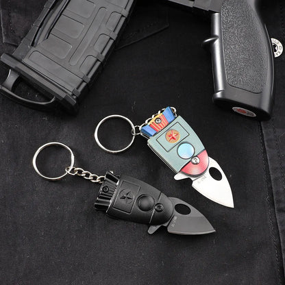 Mini Couteau de Poche Pliant – Porte-clés EDC | Camping, Chasse, Survie - BLACKBEARD OUTDOOR INDUSTRIES