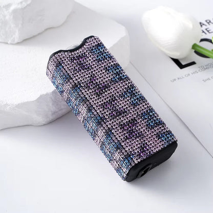 DiamondInlaid Multifunctional Portable Outdoor Tool Flashlight Arc Lighter USB Rechargeable Women's Gift BLACKBEARD OUTDOOR INDUSTRIES