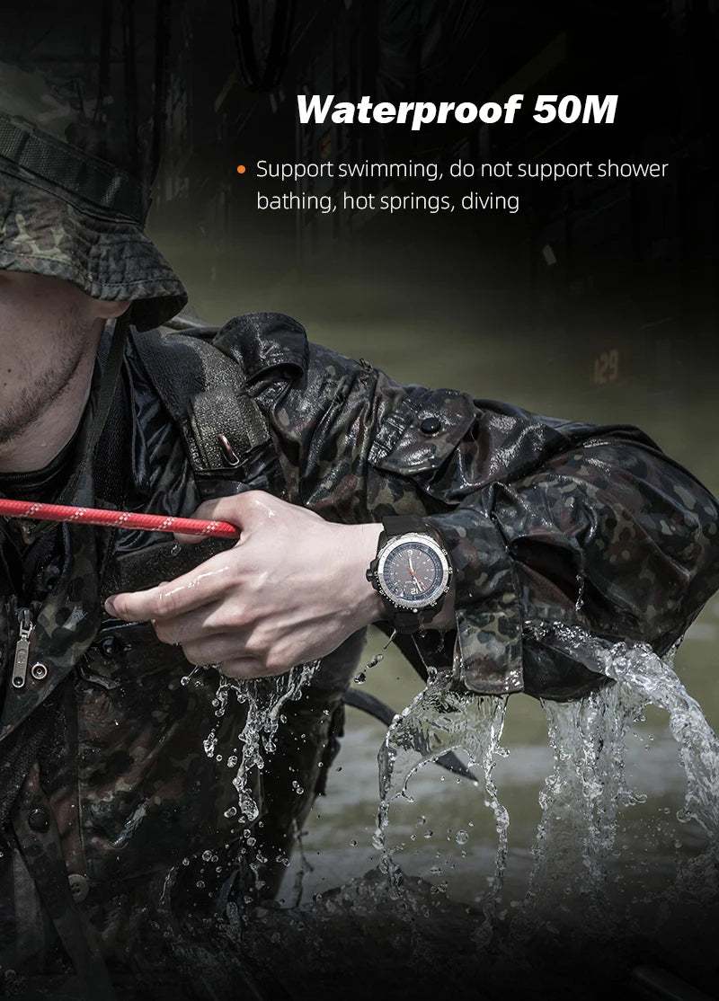 NORTH EDGE EVOQUE2 – Montre Solaire Sport pour Homme - BLACKBEARD OUTDOOR INDUSTRIES