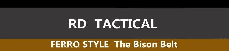 RD Tactical Ferro Style - The Bison Ceinture tactique BLACKBEARD OUTDOOR INDUSTRIES