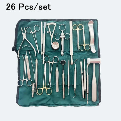 26Pcs Dental Implant Surgical Kit Professional Implantology Instruments Set for Dentists Oral Surgery Equipment Tools Supplies Ma boutique