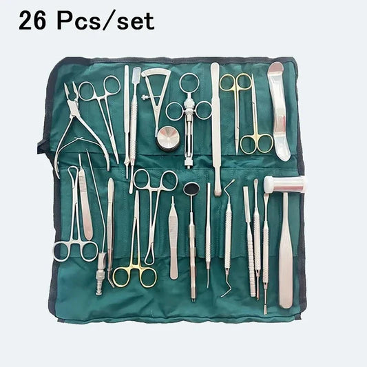 26Pcs Dental Implant Surgical Kit Professional Implantology Instruments Set for Dentists Oral Surgery Equipment Tools Supplies Ma boutique