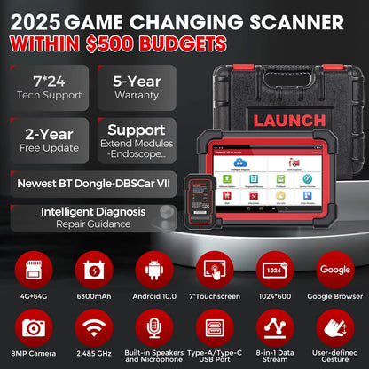 LAUNCH X431 CRP919E / CRP919E BT - Outil de Diagnostic Auto Professionnel - BLACKBEARD OUTDOOR INDUSTRIES