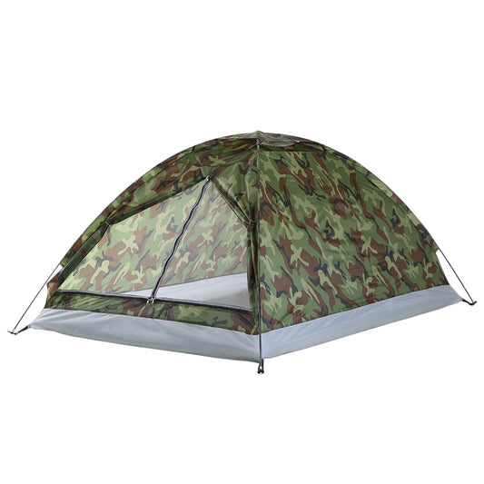 TOMSHOO Tente de Camping Camouflage – 2 Personnes | Tente Compacte & Ultra-Légère pour Été et Plein Air - BLACKBEARD OUTDOOR INDUSTRIES
