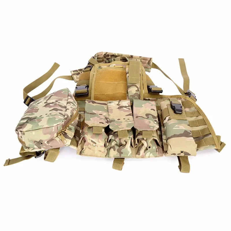 Chest Rig Tactique “Apron” – Wolf Enemy Performance professionnelle – Polyvalence outdoor – Design opérationnel Ma boutique