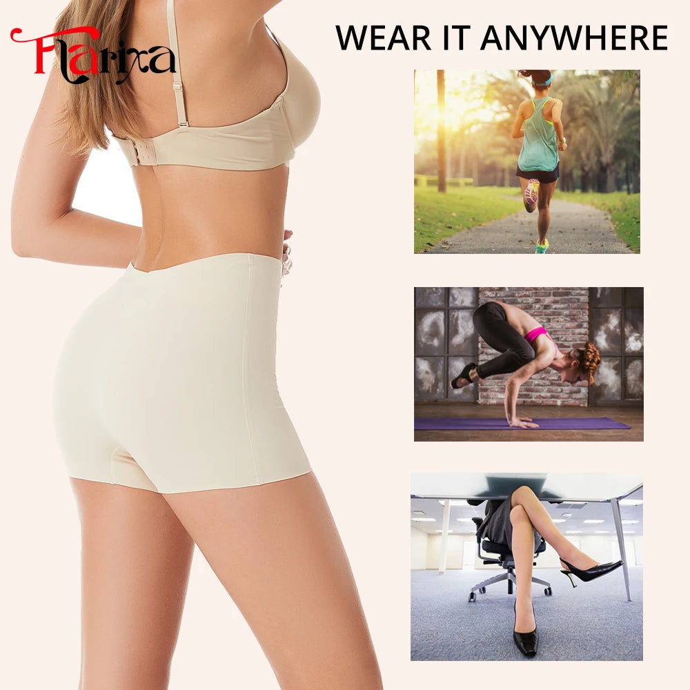 Shorts de Protection Invisibles Flarixa – Boyshorts Sans Couture à Taille Haute pour Femmes, Anti-Frottements, Confort et Sécurité sous les Jupes - BLACKBEARD OUTDOOR INDUSTRIES