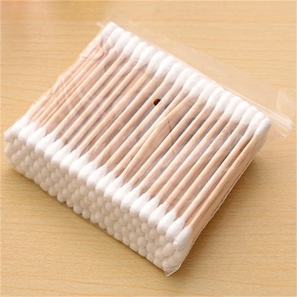 Coton-Tiges Double Têtes – Bâtonnets en Bois avec Embouts en Coton Pur – Nettoyage Nez, Oreilles & Soins Beauté - BLACKBEARD OUTDOOR INDUSTRIES