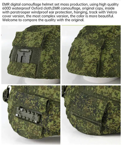 Casque Tactique d’Entraînement 6B47 – Réplique Russe "Little Green Man" Ma boutique