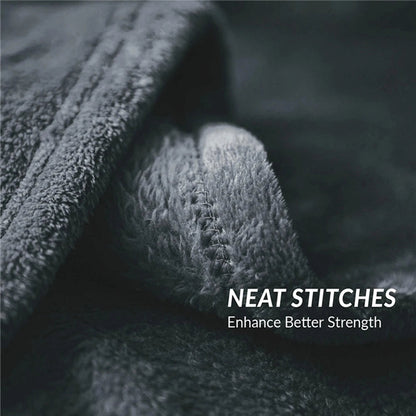 Couverture Flanelle Hiver Printemps - Plaid Doux et Chaleureux en Fleece Corail, Couverture de Canapé et Lit, Plaid Polyvalent en Microfibre BLACKBEARD OUTDOOR INDUSTRIES