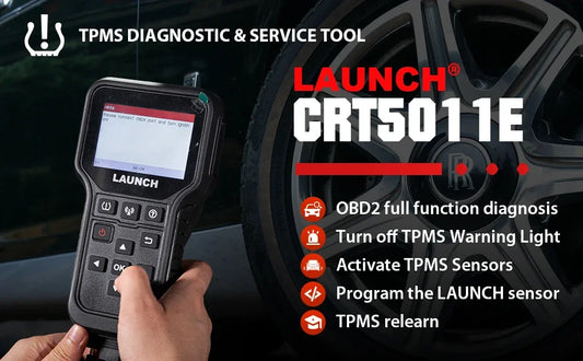 Launch CRT5011E – Outil de Réapprentissage TPMS & Diagnostic OBD2 - BLACKBEARD OUTDOOR INDUSTRIES
