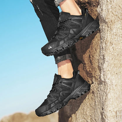 HIKEUP Sneakers Respirants avec Amorti Antidérapants – Chaussures de Randonnée Homme pour Course, Trekking et Sports de Plein Air BLACKBEARD OUTDOOR INDUSTRIES