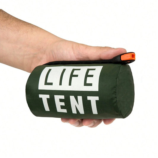 Tente de Survie d'Urgence 2 Personnes | Abri Thermique Réutilisable en Mylar – Étanche, Coupe-Vent, Ultra-léger - BLACKBEARD OUTDOOR INDUSTRIES