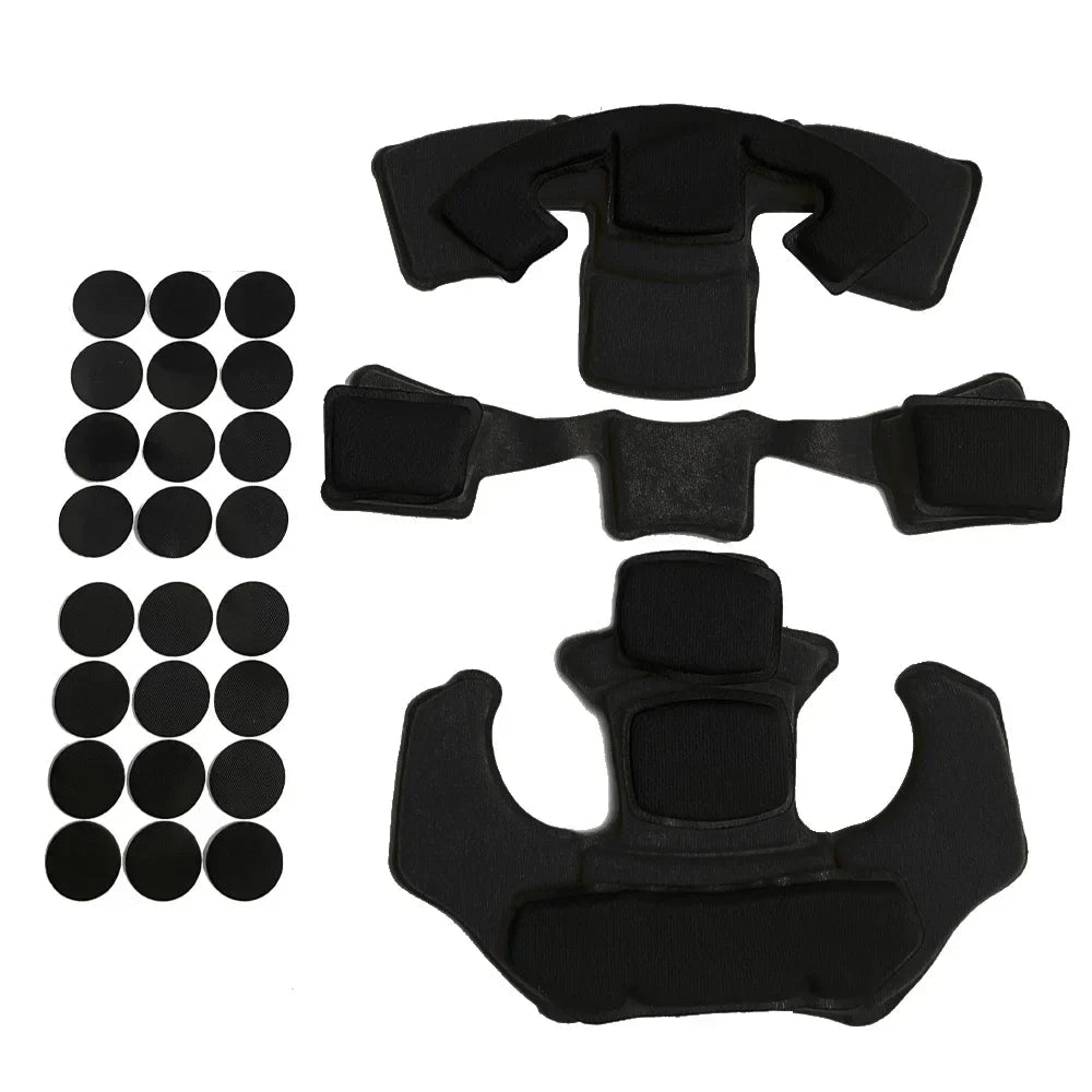 Système de Suspension & Coussinets Mémoire pour Casque Wendy, Fast MICH, ACH Ma boutique