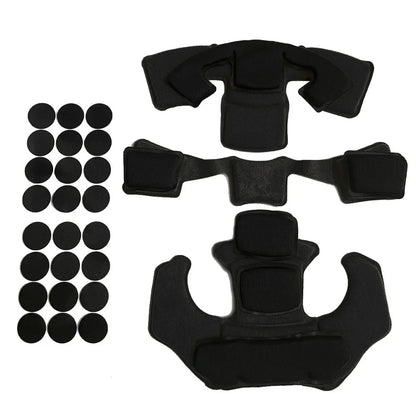 Système de Suspension & Coussinets Mémoire pour Casque Wendy, Fast MICH, ACH Ma boutique