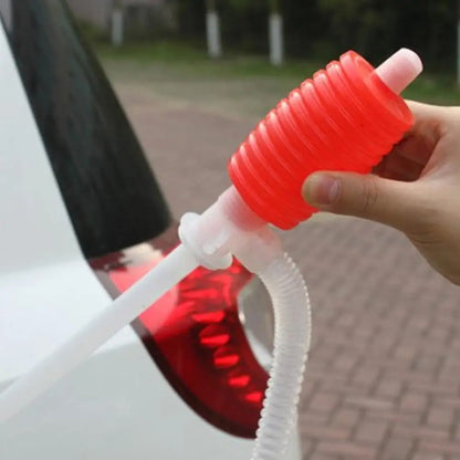 Pompe Manuelle de Siphon pour Transfert de Liquides – Pompe à Main Portable pour Essence, Diesel, Huile et Autres Liquides - BLACKBEARD OUTDOOR INDUSTRIES
