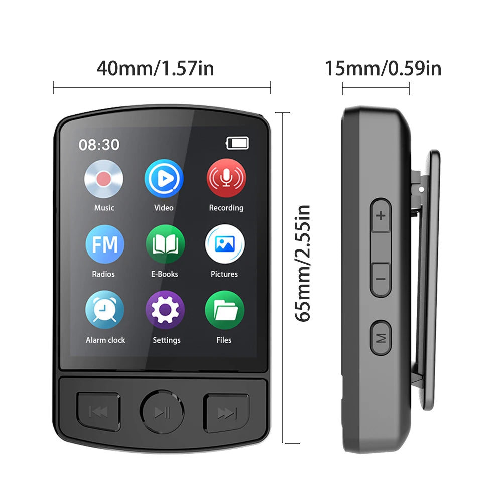 Lecteur MP3 Sport Portable avec Clip A7 - BLACKBEARD OUTDOOR INDUSTRIES