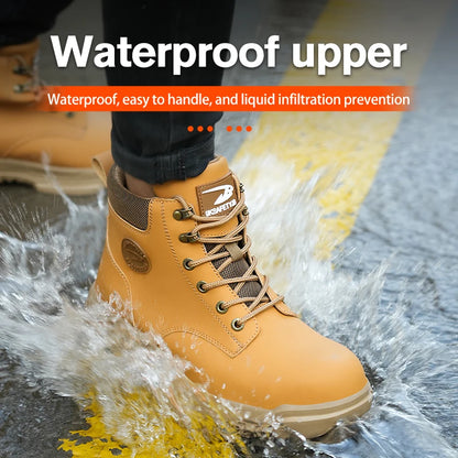 Chaussures de Sécurité Homme et Femme - Sneakers Anti-écrasement avec Embout Métallique, Bottes de Travail Indestructibles pour Construction - BLACKBEARD OUTDOOR INDUSTRIES