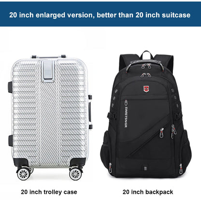 Sac à Dos Ordinateur Étanche 2025 – 17"/20" | Grande Capacité, USB, Antivol | Homme & Femme - BLACKBEARD OUTDOOR INDUSTRIES