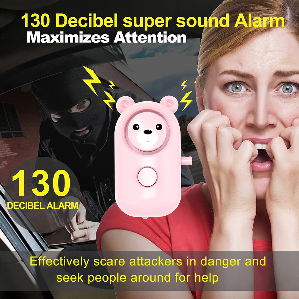 Alarme personnelle 130dB – Sécurité discrète et puissante BLACKBEARD OUTDOOR INDUSTRIES