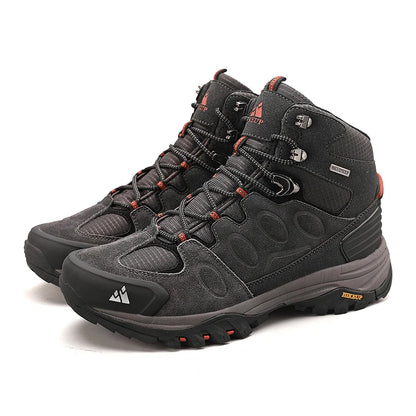 Bottes de Randonnée Hautes pour Homme – Chaussures Outdoor d’Hiver, Lacets, Antidérapantes, Confortables et Chaudes, Idéales pour Trekking et Activités Sportives - BLACKBEARD OUTDOOR INDUSTRIES