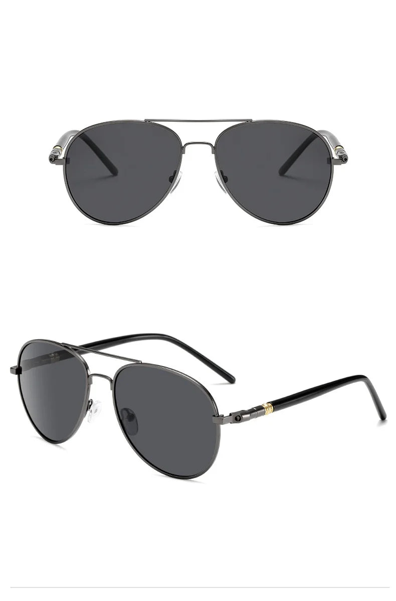 Lunettes de Soleil Polarisées VABBON – UV400 – Unisexe – Style Aviateur – Verres Miroirs Anti-Éblouissement - BLACKBEARD OUTDOOR INDUSTRIES