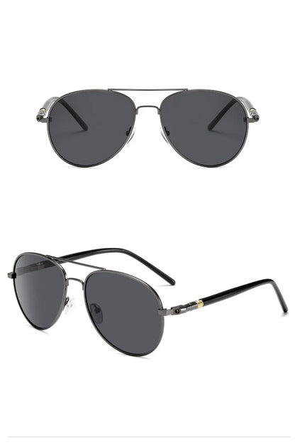 Lunettes de Soleil Polarisées VABBON – UV400 – Unisexe – Style Aviateur – Verres Miroirs Anti-Éblouissement - BLACKBEARD OUTDOOR INDUSTRIES
