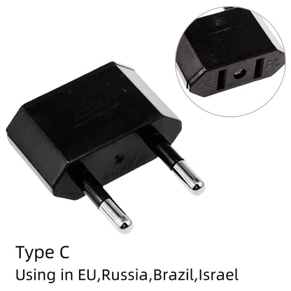 EU Travel Plug Adapter – Convertisseur American CN/US vers EU Euro Power Plug - BLACKBEARD OUTDOOR INDUSTRIES