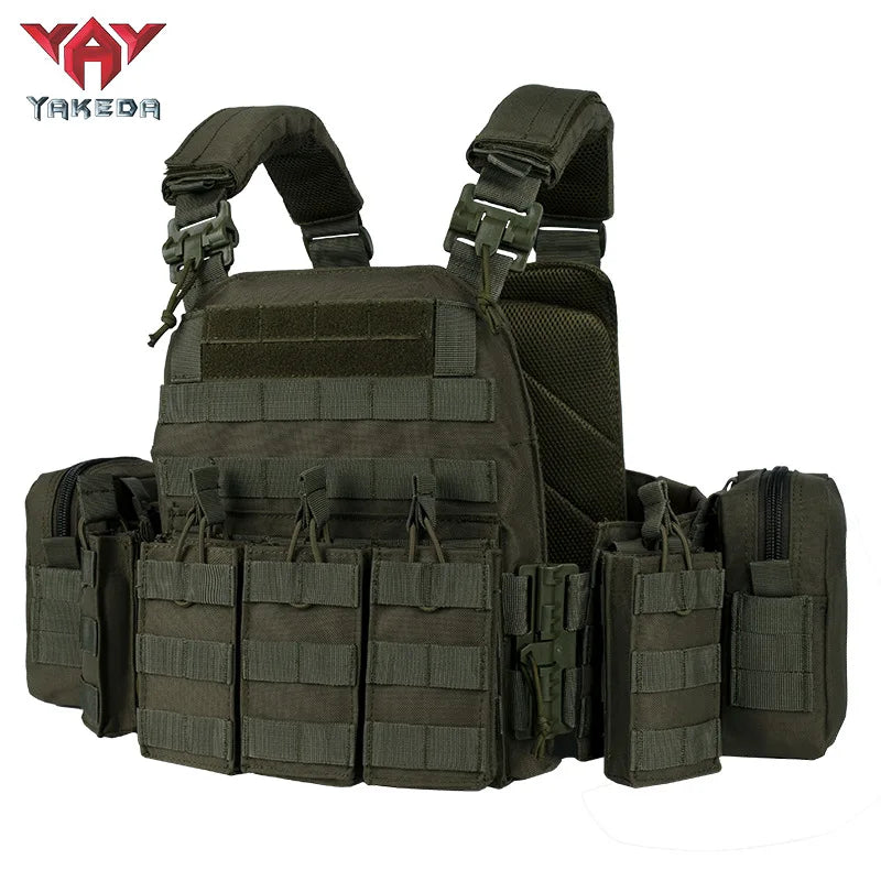 Gilet d’Entraînement YAKEDA – Démontable, Extensible et Ultra-Résistant - BLACKBEARD OUTDOOR INDUSTRIES