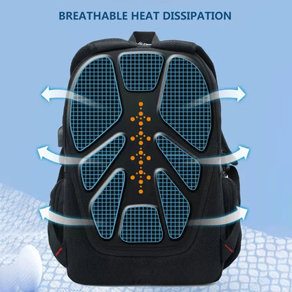 Sac à Dos Ordinateur Étanche 2025 – 17"/20" | Grande Capacité, USB, Antivol | Homme & Femme - BLACKBEARD OUTDOOR INDUSTRIES