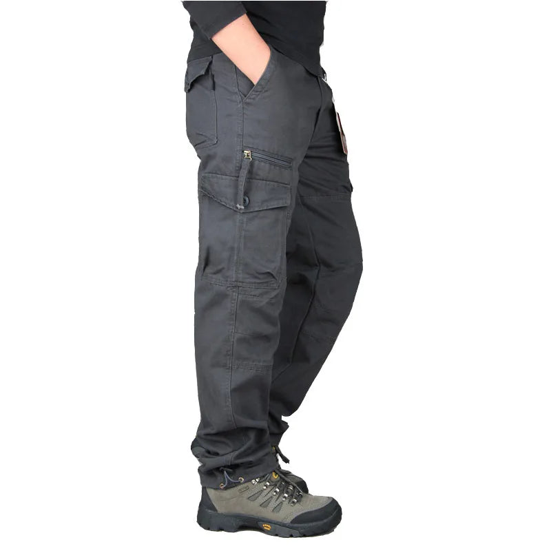 Pantalon Cargo Tactique Camouflage pour Homme – Coton Résistant, Style Décontracté et Fonctionnel - BLACKBEARD OUTDOOR INDUSTRIES