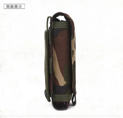 Poche Tactique Outdoor – Support Téléphone Camouflage pour Ceinture – Étui Étanche en Nylon 600D pour Sports, Chasse et Activités Extérieures - BLACKBEARD OUTDOOR INDUSTRIES