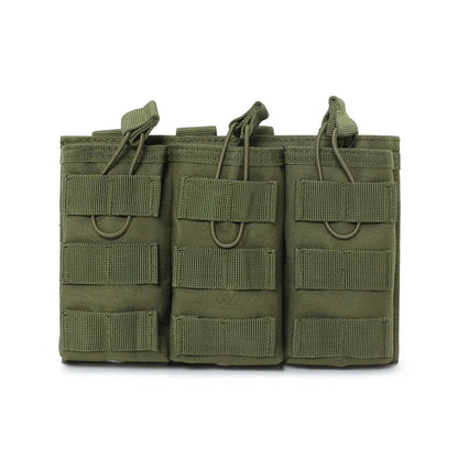 Poche Tactique MOLLE – Porte-Chargeur Simple, Double ou Triple – Compatible M4/M16/AR15 - BLACKBEARD OUTDOOR INDUSTRIES