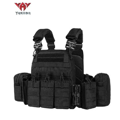 YAKEDA  chaleco Plate Carrier Vest Quick Release 1000D Nylon Molle Ma boutique