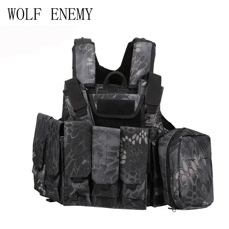 Wolf Enemy CIRAS Plate Carrier – Gilet Porte-Plaques Tactique MOLLE Ma boutique