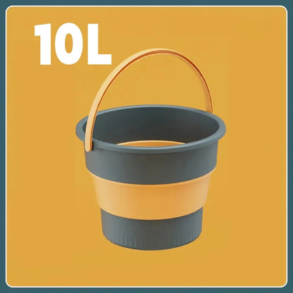 Seau Pliable avec Couvercle 5L / 10L / 17L — Seau Multi-Usages Portable pour Camping, Voiture, Pêche, Maison - BLACKBEARD OUTDOOR INDUSTRIES
