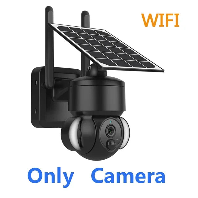 Caméra de Surveillance Solaire 4MP SHIWOJIA – 4G / WiFi | Batterie 7500mAh | PTZ 360° | Vision Nocturne Couleur | Audio Bidirectionnel | Étanche IP65 Ma boutique