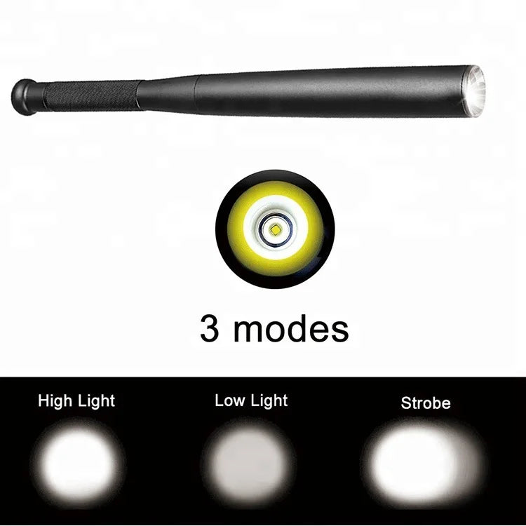 Lampe Torche de Défense - Batte de Baseball avec Éclairage LED Ma boutique