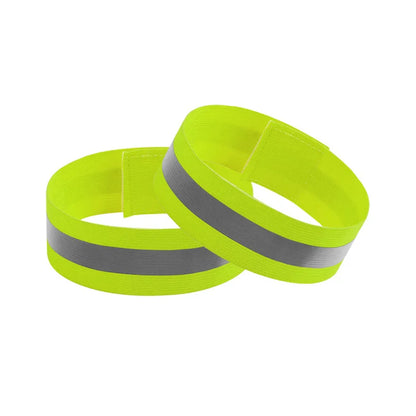 2PCS Brassards Réfléchissants à LED – Pour Running, Vélo, Randonnée - BLACKBEARD OUTDOOR INDUSTRIES