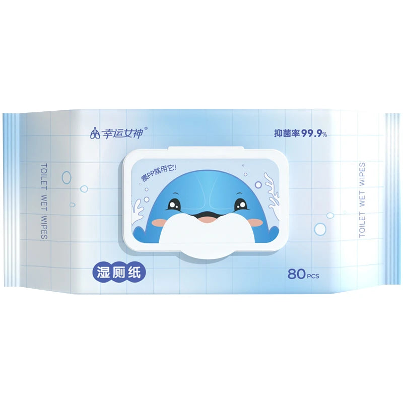 80pcs / 160pcs Wet Toilet Paper – Flushable Adult Hygiene Care Wipes - BLACKBEARD OUTDOOR INDUSTRIES